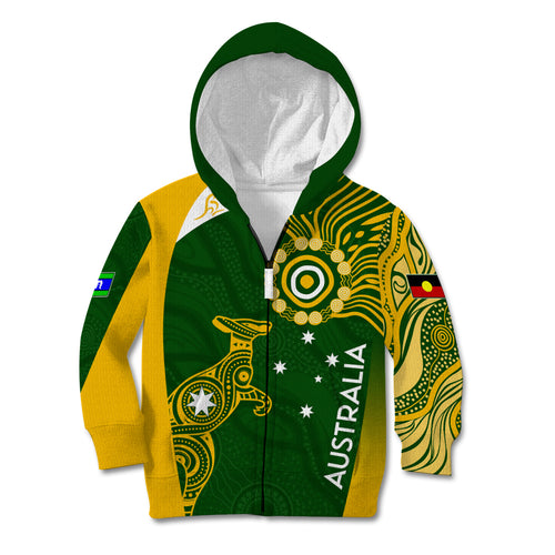 personalised-australia-indigenous-kid-hoodie-wallabies-champions-rugby-world-cup-2023