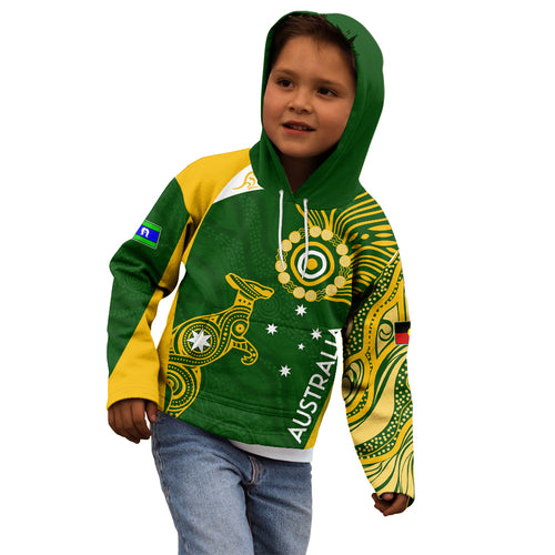 personalised-australia-indigenous-kid-hoodie-wallabies-champions-rugby-world-cup-2023