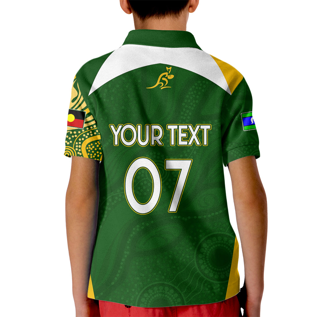 personalised-australia-indigenous-kid-polo-shirt-wallabies-champions-rugby-world-cup-2023