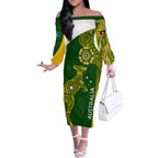 personalised-australia-indigenous-off-the-shoulder-long-sleeve-dress-wallabies-champions-rugby-world-cup-2023