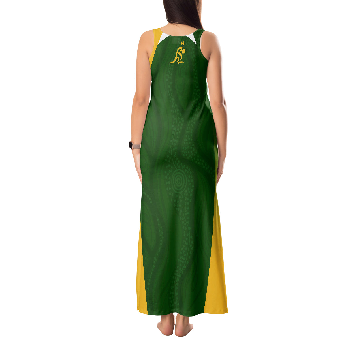 personalised-australia-indigenous-tank-maxi-dress-wallabies-champions-rugby-world-cup-2023