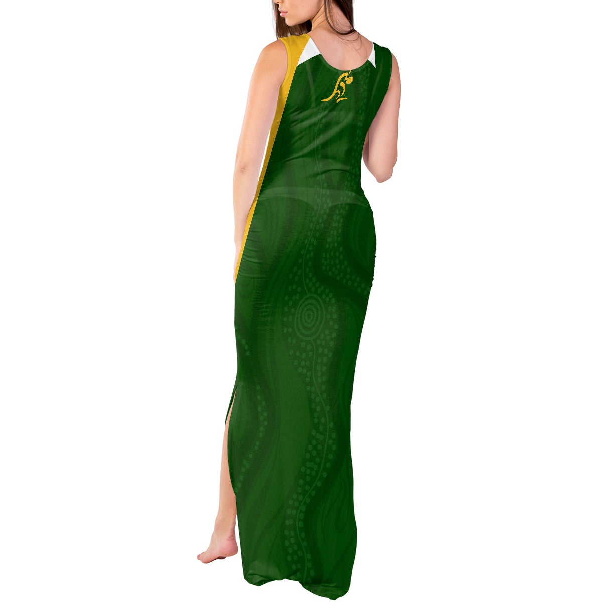 personalised-australia-indigenous-tank-maxi-dress-wallabies-champions-rugby-world-cup-2023