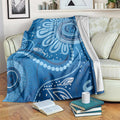 Australia Indigenous Blanket Blue Ribbon Prostate Cancer Awareness - Aussie Hoodie