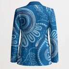 Australia Indigenous Blazer Blue Ribbon Prostate Cancer Awareness - Aussie Hoodie