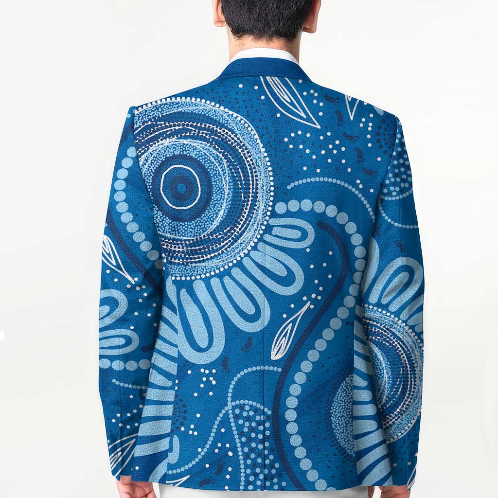 Australia Indigenous Blazer Blue Ribbon Prostate Cancer Awareness - Aussie Hoodie