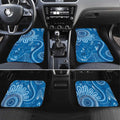 Australia Indigenous Car Mats Blue Ribbon Prostate Cancer Awareness - Aussie Hoodie