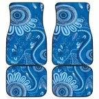 Australia Indigenous Car Mats Blue Ribbon Prostate Cancer Awareness - Aussie Hoodie