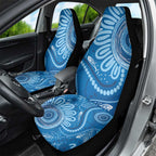 Australia Indigenous Car Seat Cover Blue Ribbon Prostate Cancer Awareness - Aussie Hoodie