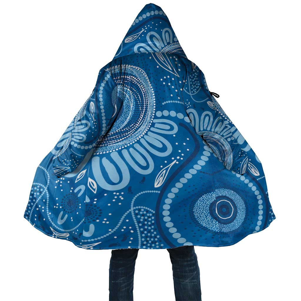 Australia Indigenous Cloak Blue Ribbon Prostate Cancer Awareness - Aussie Hoodie
