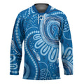Australia Indigenous Hockey Jersey Blue Ribbon Prostate Cancer Awareness - Aussie Hoodie