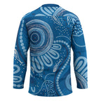 Australia Indigenous Hockey Jersey Blue Ribbon Prostate Cancer Awareness - Aussie Hoodie
