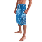 Australia Indigenous Lavalava Blue Ribbon Prostate Cancer Awareness - Aussie Hoodie
