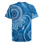 Australia Indigenous Rugby Jersey Blue Ribbon Prostate Cancer Awareness - Aussie Hoodie