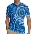 Australia Indigenous Rugby Jersey Blue Ribbon Prostate Cancer Awareness - Aussie Hoodie