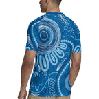 Australia Indigenous Rugby Jersey Blue Ribbon Prostate Cancer Awareness - Aussie Hoodie