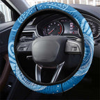 Australia Indigenous Steering Wheel Cover Blue Ribbon Prostate Cancer Awareness - Aussie Hoodie