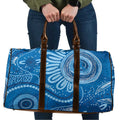 Australia Indigenous Travel Bag Blue Ribbon Prostate Cancer Awareness - Aussie Hoodie