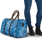 Australia Indigenous Travel Bag Blue Ribbon Prostate Cancer Awareness - Aussie Hoodie