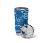 Australia Indigenous Tumbler Cup Blue Ribbon Prostate Cancer Awareness - Aussie Hoodie