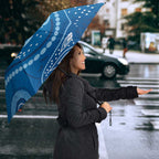 Australia Indigenous Umbrella Blue Ribbon Prostate Cancer Awareness - Aussie Hoodie