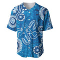Australia Indigenous Prostate Cancer Awareness Baseball Jersey Blue Ribbon Aboriginal Art - Aussie Hoodie