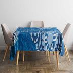 Australia Indigenous Prostate Cancer Awareness Tablecloth Blue Ribbon Aboriginal Art - Aussie Hoodie