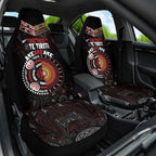 Aotearoa and Australia Indigenous Car Seat Cover Stand Together For Te Tiriti