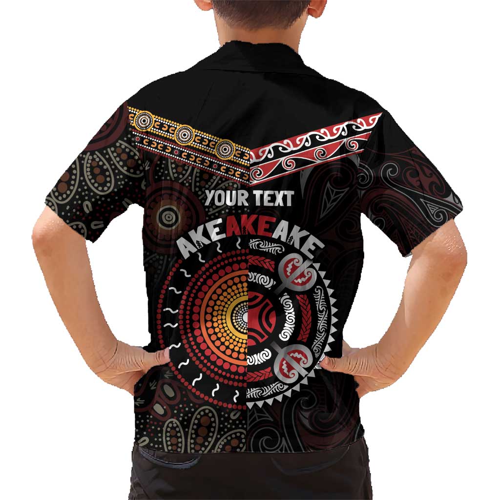 Aotearoa and Australia Indigenous Hawaiian Shirt Stand Together For Te Tiriti