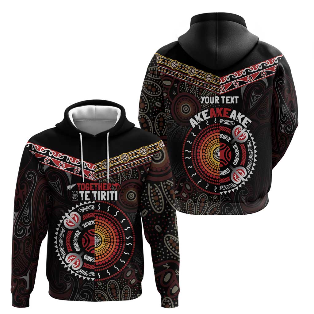 Aotearoa and Australia Indigenous Hoodie Stand Together For Te Tiriti
