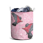 Pink Galah Aussie Aboriginal Laundry Basket Soaring High - Aussie Hoodie