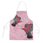 Pink Galah Aussie Aboriginal Apron Soaring High - Aussie Hoodie