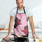 Pink Galah Aussie Aboriginal Apron Soaring High - Aussie Hoodie