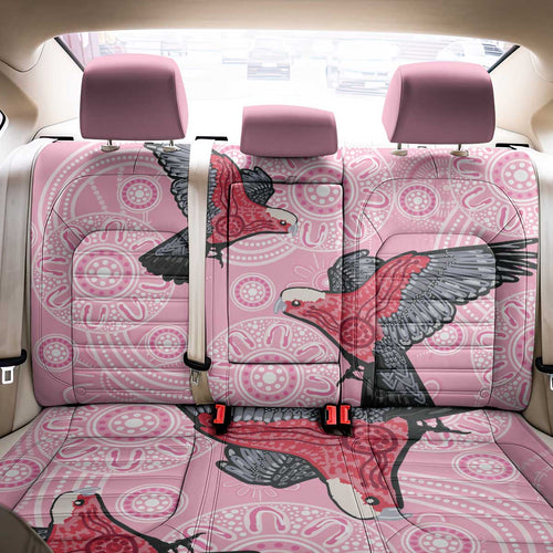 Pink Galah Aussie Aboriginal Back Car Seat Cover Soaring High - Aussie Hoodie