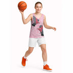 Pink Galah Aussie Aboriginal Basketball Jersey Soaring High - Aussie Hoodie