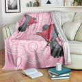 Pink Galah Aussie Aboriginal Blanket Soaring High - Aussie Hoodie