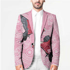 Pink Galah Aussie Aboriginal Blazer Soaring High - Aussie Hoodie
