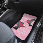 Pink Galah Aussie Aboriginal Car Mats Soaring High - Aussie Hoodie