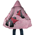 Pink Galah Aussie Aboriginal Cloak Soaring High - Aussie Hoodie