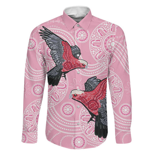 Pink Galah Aussie Aboriginal Family Matching Mermaid Dress and Hawaiian Shirt Soaring High - Aussie Hoodie