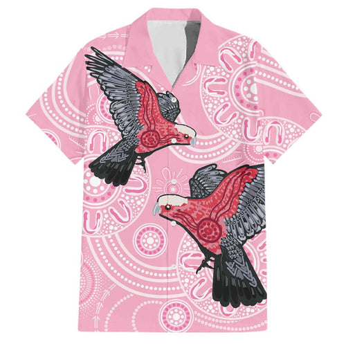 Pink Galah Aussie Aboriginal Family Matching Off The Shoulder Long Sleeve Dress and Hawaiian Shirt Soaring High - Aussie Hoodie