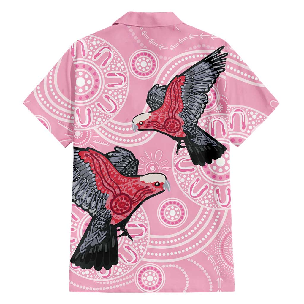 Pink Galah Aussie Aboriginal Family Matching Off The Shoulder Long Sleeve Dress and Hawaiian Shirt Soaring High - Aussie Hoodie