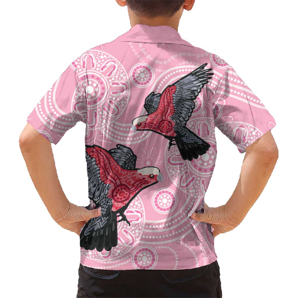 Pink Galah Aussie Aboriginal Family Matching Tank Maxi Dress and Hawaiian Shirt Soaring High - Aussie Hoodie