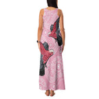 Pink Galah Aussie Aboriginal Family Matching Tank Maxi Dress and Hawaiian Shirt Soaring High - Aussie Hoodie