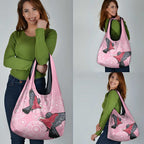 Pink Galah Aussie Aboriginal Grocery Bag Soaring High - Aussie Hoodie