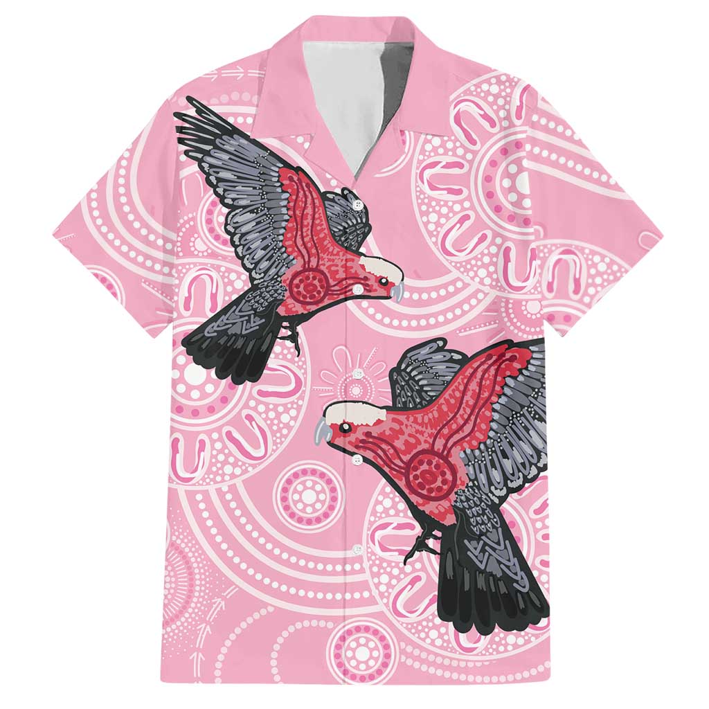 Pink Galah Aussie Aboriginal Hawaiian Shirt Soaring High - Aussie Hoodie