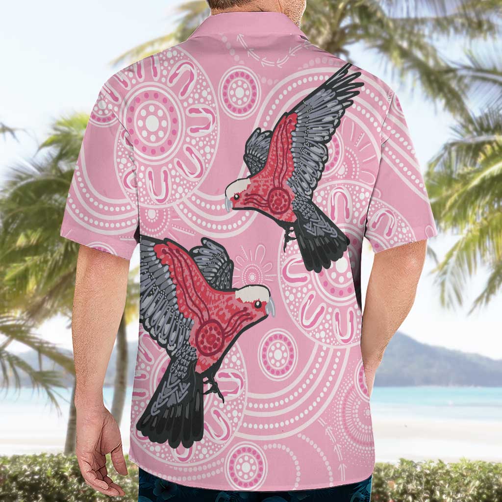 Pink Galah Aussie Aboriginal Hawaiian Shirt Soaring High - Aussie Hoodie