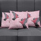 Pink Galah Aussie Aboriginal Pillow Cover Soaring High - Aussie Hoodie
