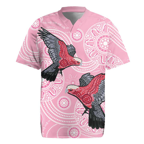 Pink Galah Aussie Aboriginal Rugby Jersey Soaring High - Aussie Hoodie