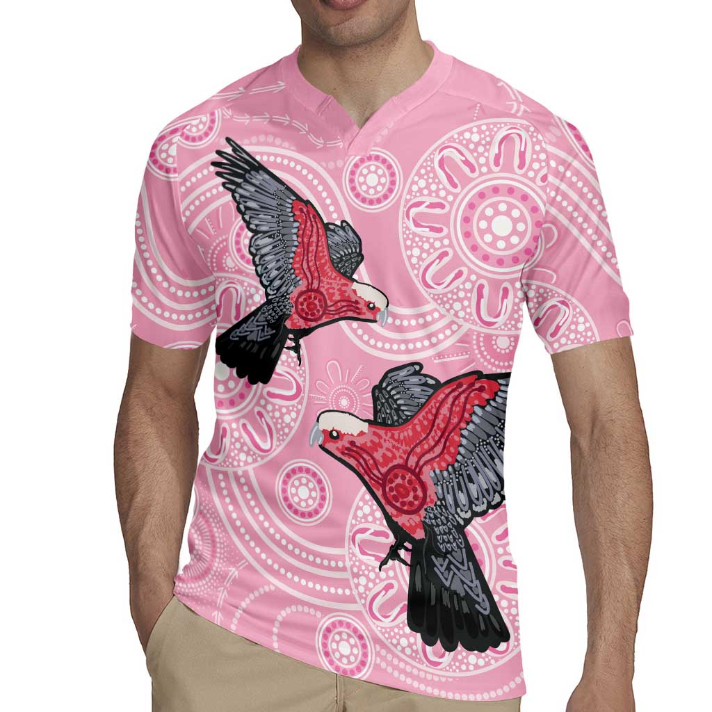 Pink Galah Aussie Aboriginal Rugby Jersey Soaring High - Aussie Hoodie