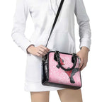 Pink Galah Aussie Aboriginal Shoulder Handbag Soaring High - Aussie Hoodie